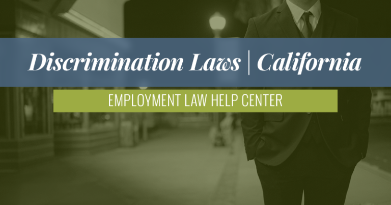 California Workplace Discrimination - CA Employment Help Center