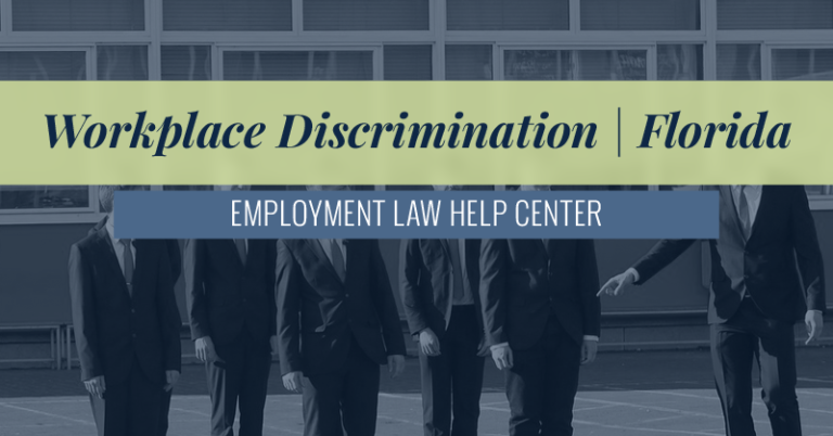 Florida Workplace Discrimination Fl Employment Law Help